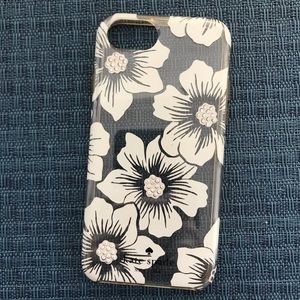 Kate Spade iPhone 7/8 case with floral pattern